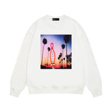 Purple Brand Sweatshirt Loose Crew Neck Sweater