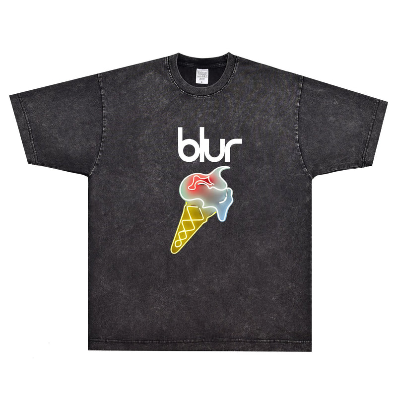 Rock Star T Shirt T-shirt Fuzzy Stain Band Rock American Street Short Sleeve