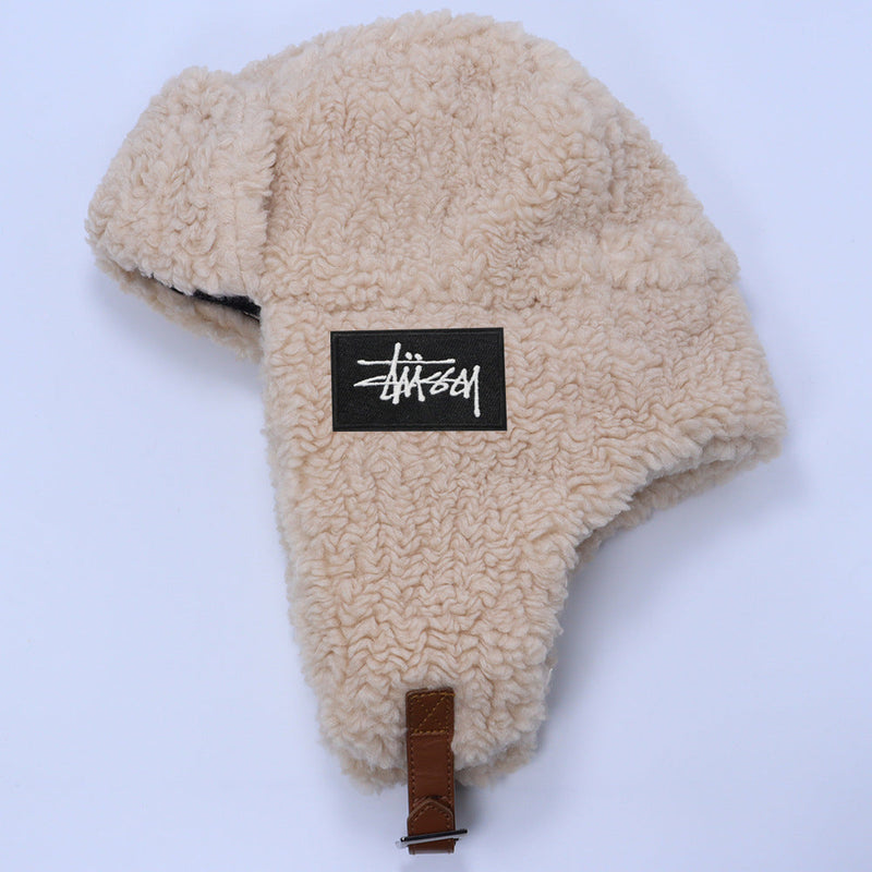 Stussy Hat Warm Lei Feng Hat Winter Hat Couple Cycling Mountaineering Outdoor Hat