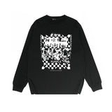 Purple Brand Long Sleeve T-Shirt Fashion Loose Long Sleeve Top