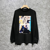 Purple Brand Long Sleeve T-Shirt Fashion Loose Long Sleeve Top