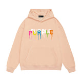 Purple Brand Hoodie Fashion Loose Hooded Sweater
