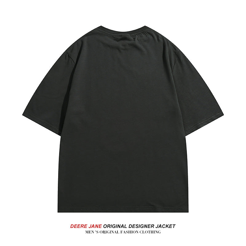 Men's T-Shirts Summer Short Sleeve T-shirt Men's Loose All-Match Half Sleeve