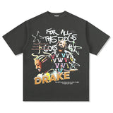 Drake T Shirts Hip Hop Loose T Shirts