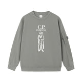 Cp Company Sweatshirts Autumn and Winter Solid Color Sweatshirts Men and Women