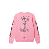 CHH Chrome Heart Hoodie Color Alphabet Series Slogan Crew Neck Sweater