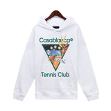Casablanca Hoodie Autumn/Winter Alphabet Painted Textile