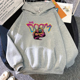 Mf Doom Hoodie  Rapper Print Sweatshirt