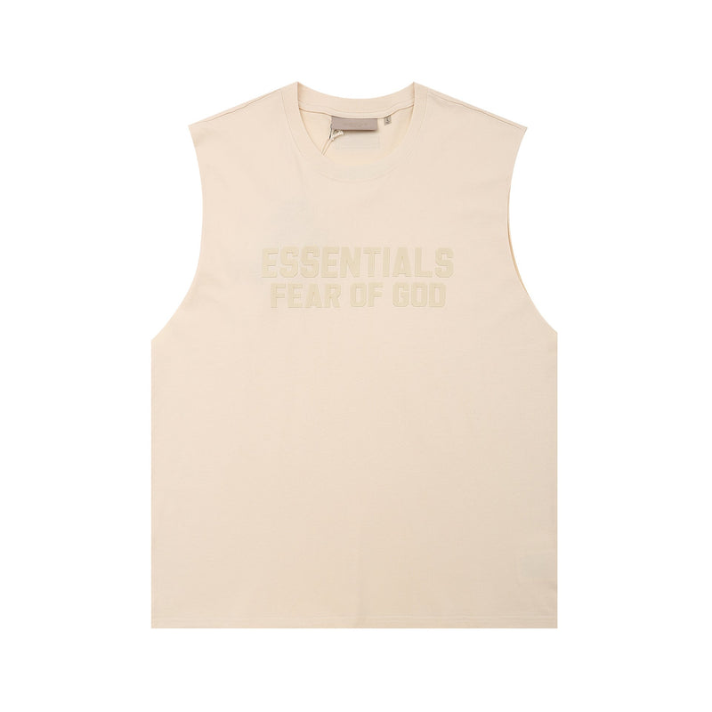 Fog Essentials tank spring/summer FOG alphabet casual vest