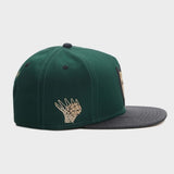 Trendy flat brimmed hat adjustable breathable