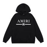 Amiri Hoodie AMI logo print hooded sweater for men and women