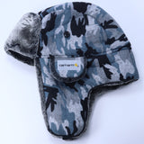 Carhartt Hat Camouflage Outdoor Cycling Windproof Ear Protection Warm Hat