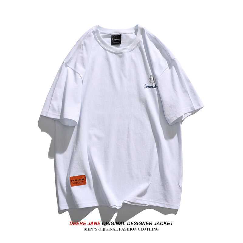 Men's T-Shirts Summer Short-Sleeved T-shirt Men's Loose