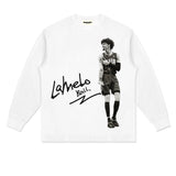 Nba Long Sleeve Shirt Cotton Loose Male and Female Trendy Brand Top