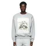Purple Brand Sweatshirt Loose Crew Neck Sweater