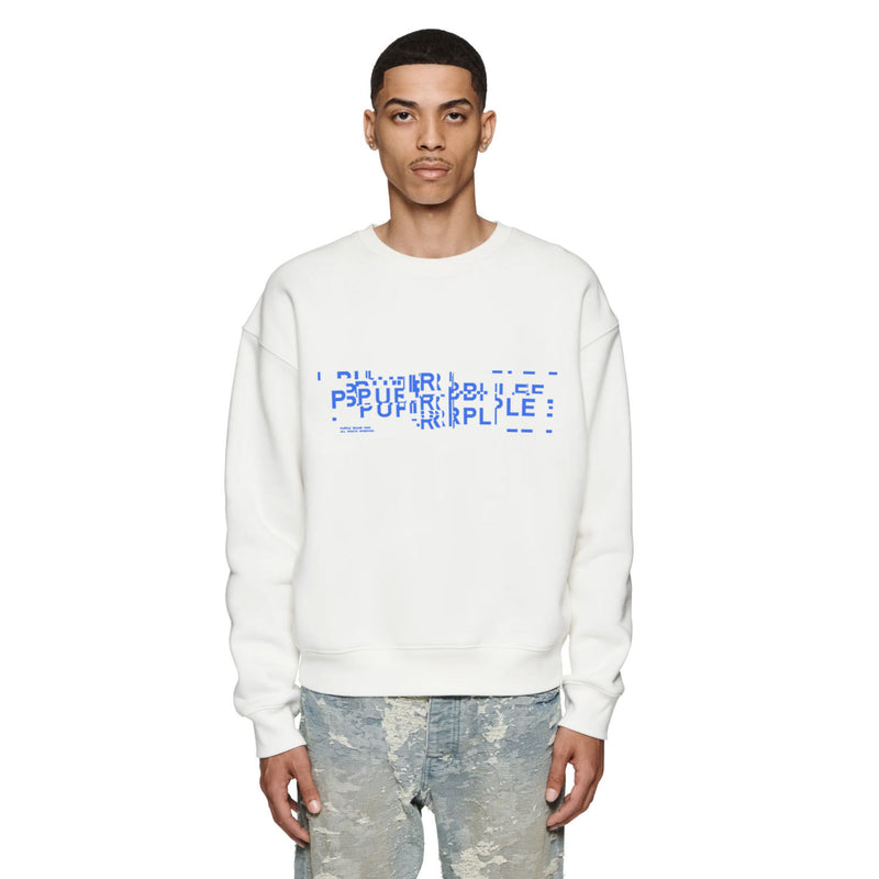 Purple Brand Sweatshirt Loose Crew Neck Sweater