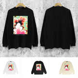 Purple Brand Long Sleeve T-Shirt Fashion Loose Long Sleeve Top