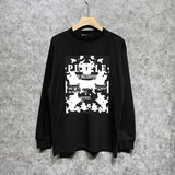 Purple Brand Long Sleeve T-Shirt Fashion Loose Long Sleeve Top