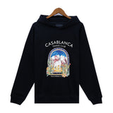 Casablanca Hoodie Summer Loose Cotton Sweater