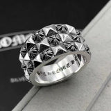 Chrome Heart Ring Vintage Thai Silver