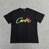 Corteiz T Shirt Short Sleeve Letter Flower