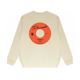 Purple Brand Long Sleeve T-Shirt Fashion Loose Long Sleeve Top
