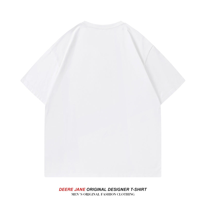 Men T-Shirts Short Sleeve T-shirt Summer Fashion Brand Loose Casual