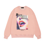 Purple Brand Sweatshirt Loose Crew Neck Sweater
