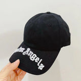 Palm Angels hats embroidered letter logo baseball cap