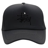 Stussy Hat Printed Truck Cap Baseball Cap Casual Shade Sun Protection Cap
