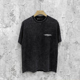 Purple Brand Distressed T Shirts Short Sleeve