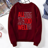 Vintage All Too Well Sweatshirt Eras Tour Mindnight Hoodie