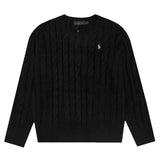 Ralph Lauren Knitted sweaters High Laflau War Horse Sweater Crew Neck Knitted Sweater Casual