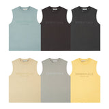 Fog Essentials tank spring summer FOG letter crew neck vest