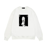 Purple Brand Sweatshirt Loose Crew Neck Sweater