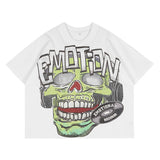 Mixed Emotion T-Shirt MIXED EMOTION Boxy Crew Neck Loose Short Sleeve