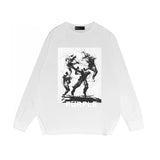 Purple Brand Long Sleeve T-Shirt Fashion Loose Long Sleeve Top