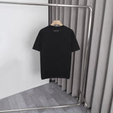 Fog Essentials T Shirts Spring/Summer FOG Embroidery Letter Pattern Crew Neck Short Sleeves