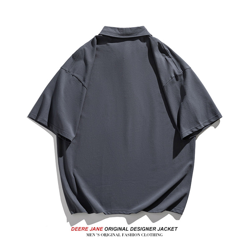 Men T-Shirts Summer Short Sleeve Loose All-Match Casual T-shirt