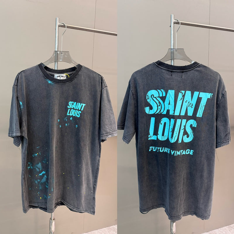 Men Vintage T-Shirts SSSaint Louis Tee