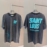 Men Vintage T-Shirts SSSaint Louis Tee