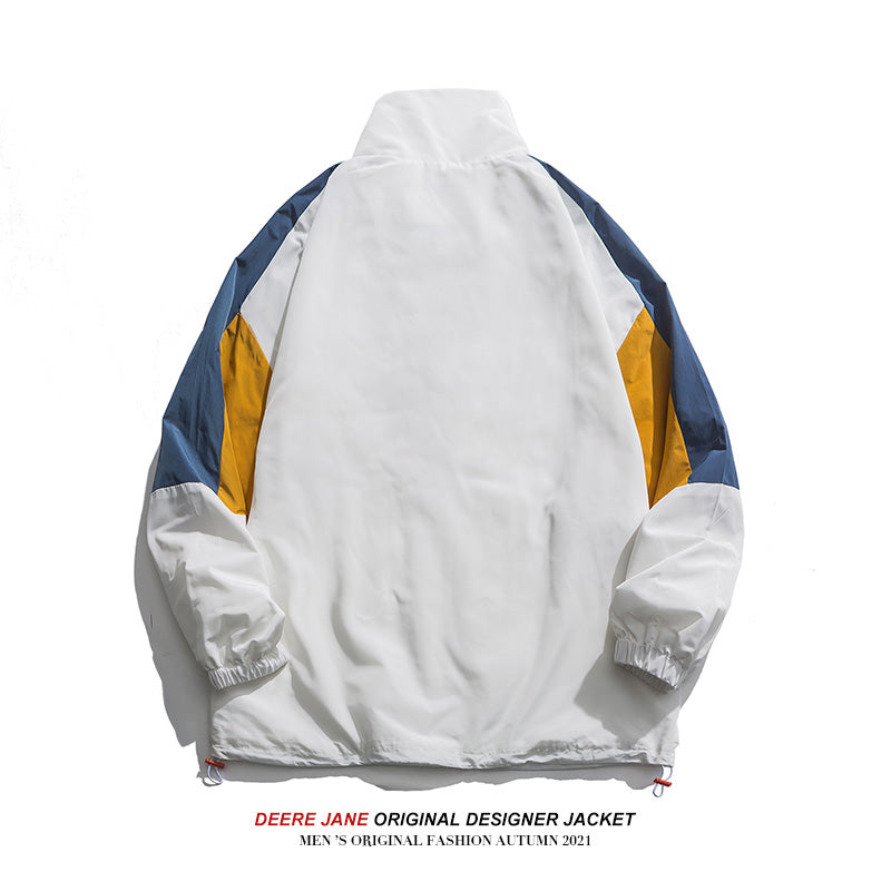 Men Jacket Men's Spring and Autumn Loose All-Matching