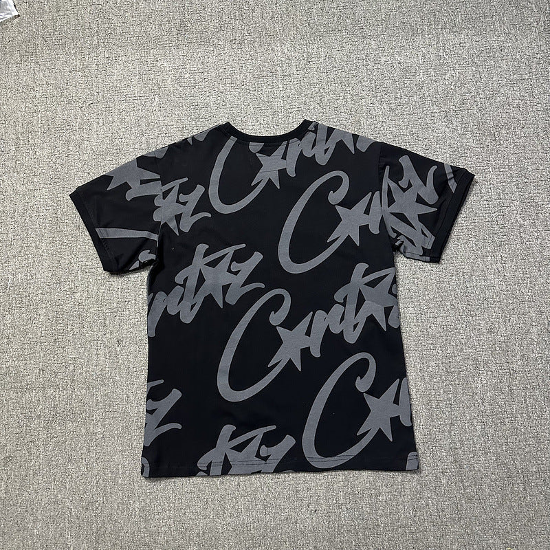 Corteiz T Shirt Retro Devil Island Leisure