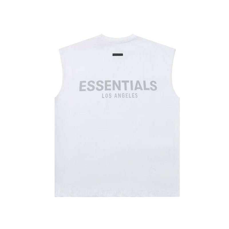 Fog Essentials tank spring/summer letter crew neck casual vest