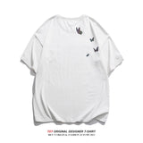 Men T-Shirts Loose Solid Color Short Sleeve T-shirt Men Summer Half Sleeve