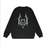 Purple Brand Long Sleeve T-Shirt Fashion Loose Long Sleeve Top