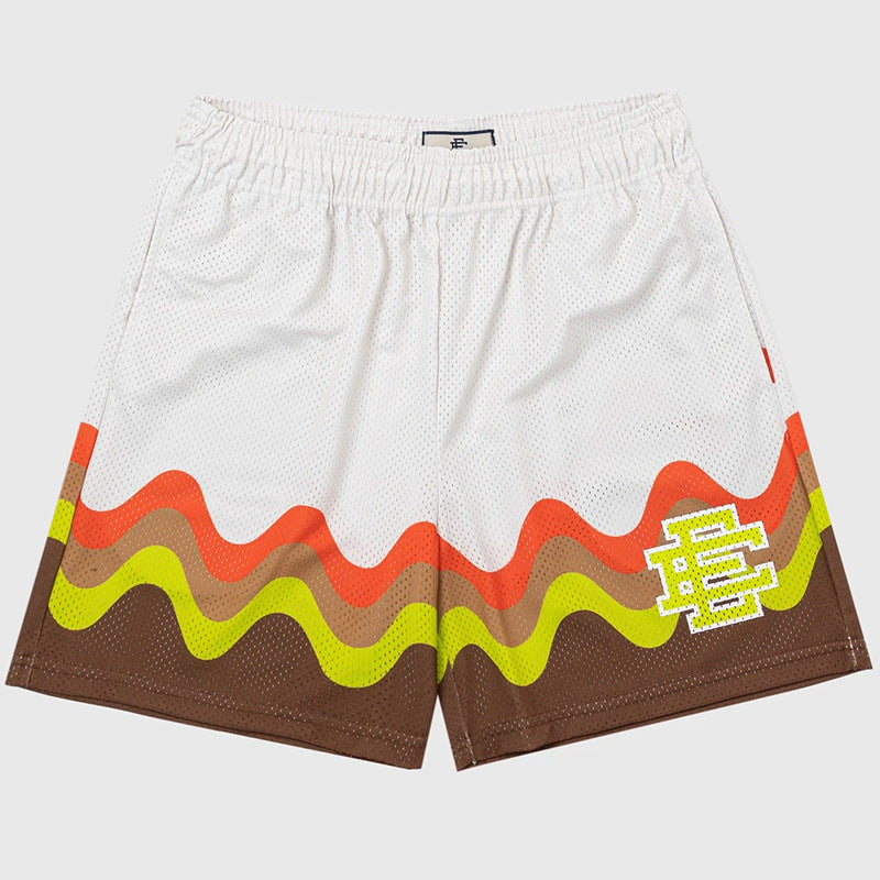 Eric Emanuel EE Shorts Mesh Multicolor Printing Basketball Shorts