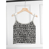 Vintage Y2g Shirts Women's V-neck Sleeveless T-shirt Women's Top
