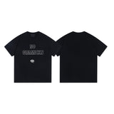 Synaworld T Shirts central cee Short Sleeve Classic Letter Print Loose Casual T-Shirt