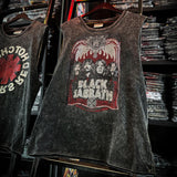 Pearl Jam T Shirts Doors Ramones Rock Washed Vintage Tank Top Cotton Sleeveless T-Shirt(Part2)